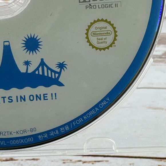 Nintendo Wii Sports Resort WiiSports Korean Version NTSC-K Very Rare disc only - Picture 2 of 4